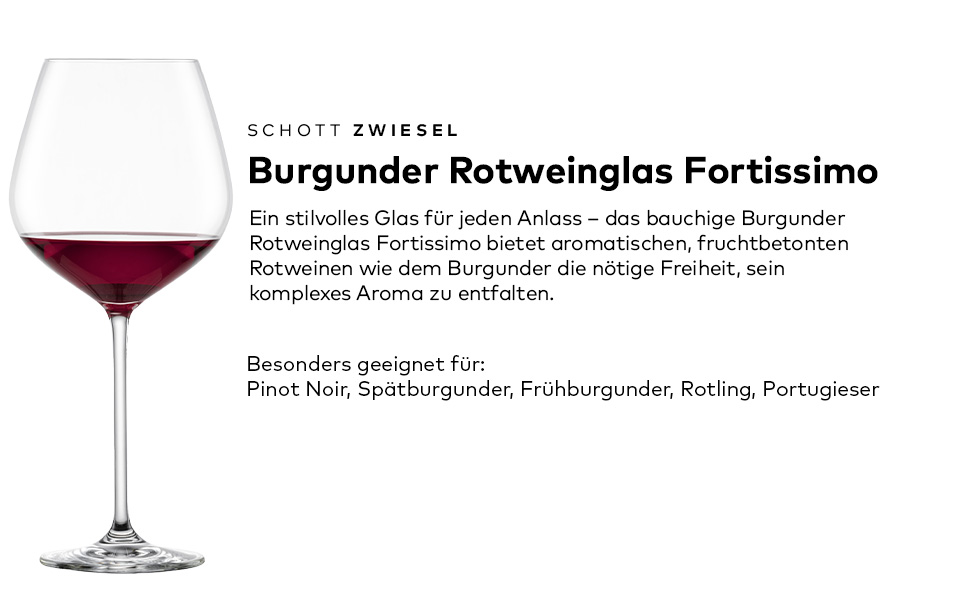 Набор из 6 бокалов для красного вина 730 мл Schott Zwiesel Fortissimo Burgundy 