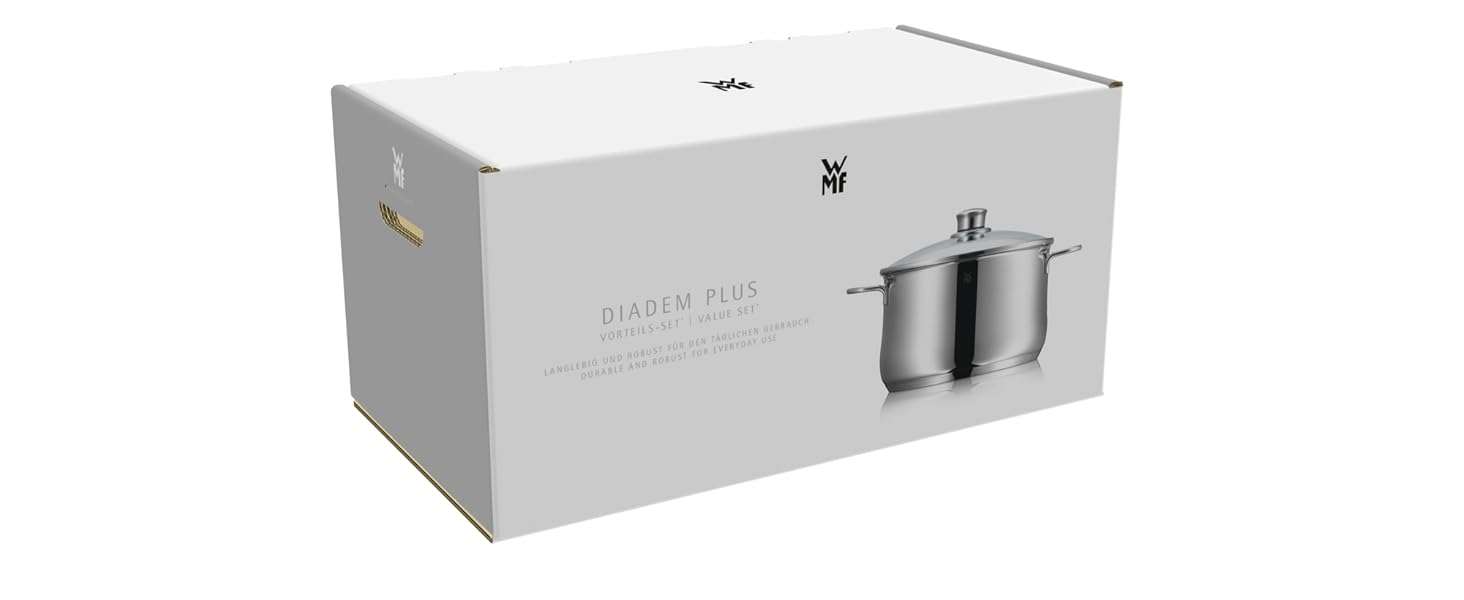 Набор кастрюль 4 предмета Diadem Plus WMF