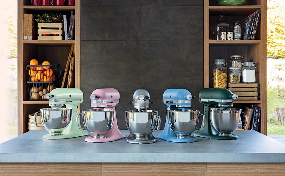 Кухонный комбайн 4.8 л, 300 Вт, 10 скоростей, красный Artisan Empire 5KSM175 KitchenAid