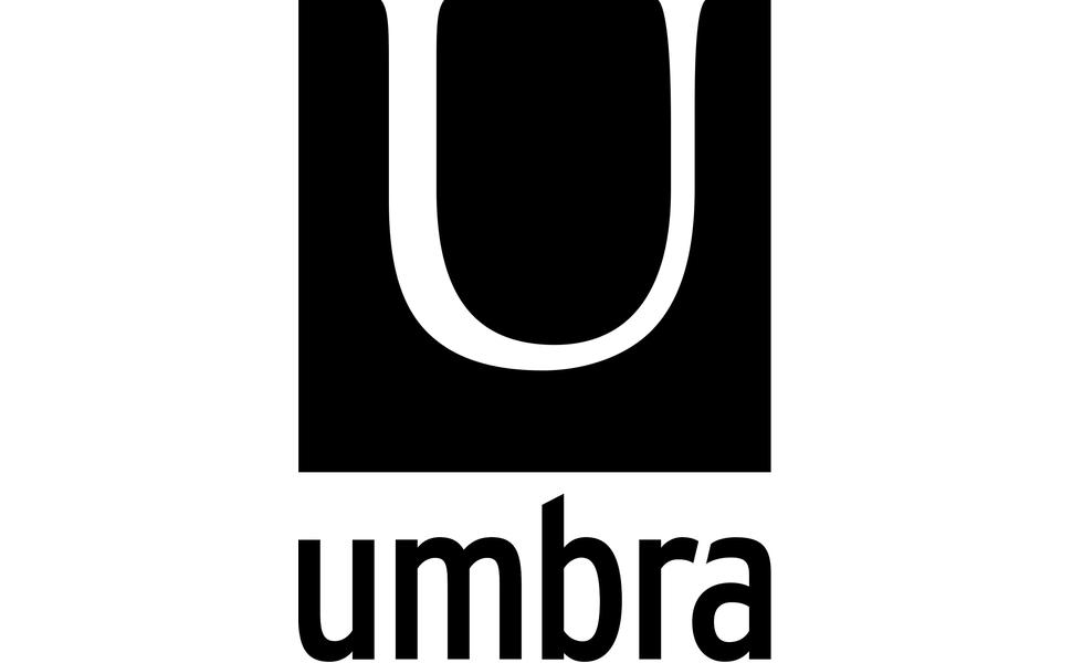 Зеркало настенное hub Д61 см серое Umbra