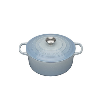 Кастрюля / жаровня с крышкой 26 см, голубой океан Signature Le Creuset