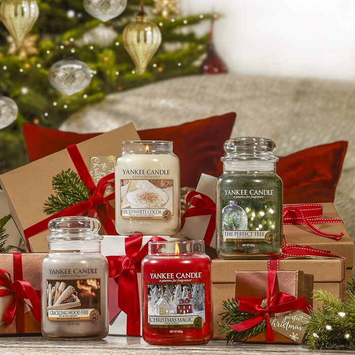 Ароматическая свеча в банке, время горения до 150 часов Yankee Candle