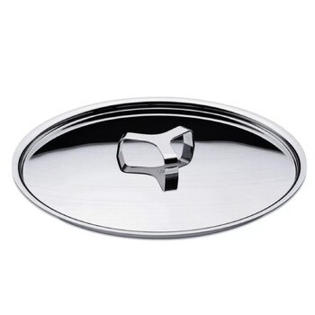 Крышка 24 см металлик Pots & Pans Alessi