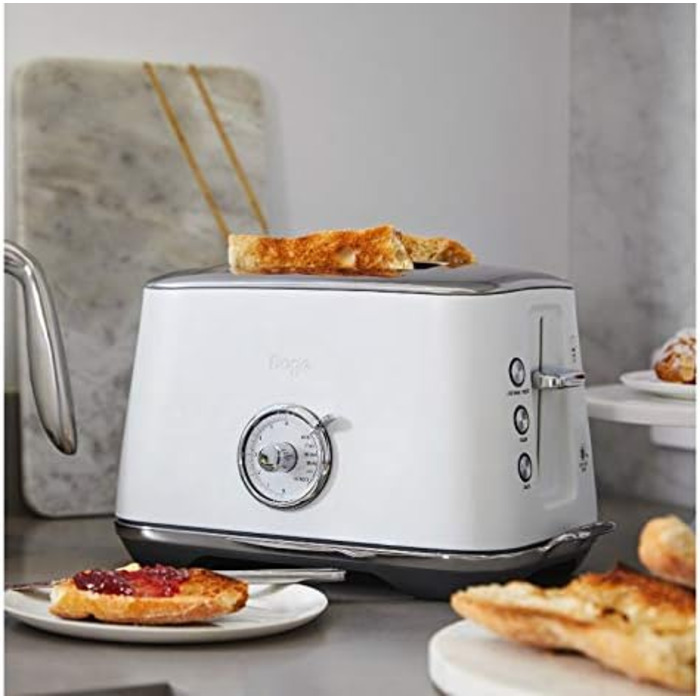 Тостер на 2 ломтика 1000 Вт, белый Toast Select Luxe STA735 Sage Appliances