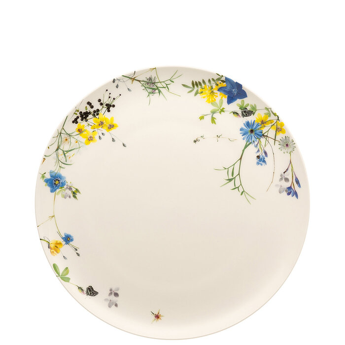 Тарелка 27 см плоская Fleurs des Alpes Brillance Rosenthal