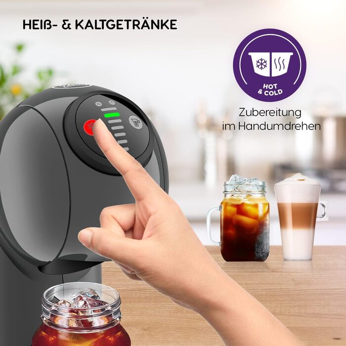 Капсульная кофемашина 0.8 л 1500 Вт Nescafé Dolce Gusto Genio S KP240B Krups