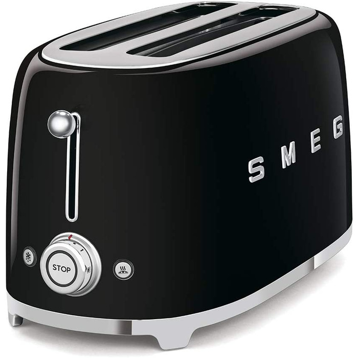 Тостер Smeg TSF02BLEU 4 ломтика, чернй