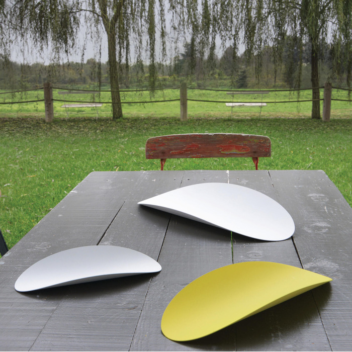 Блюдо 5,3x1,6x27,5 см металлик Ellipse Alessi