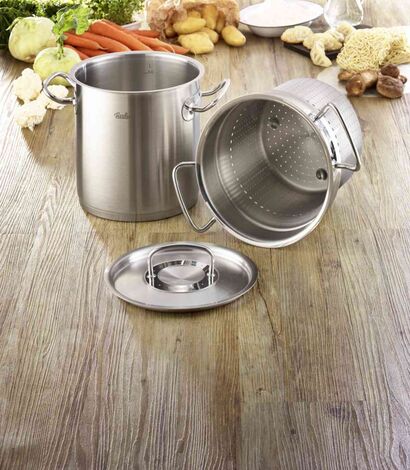 Кастрюля с паровой вставкой 30,5 x 22 x 28 см, Multi-Star Fissler