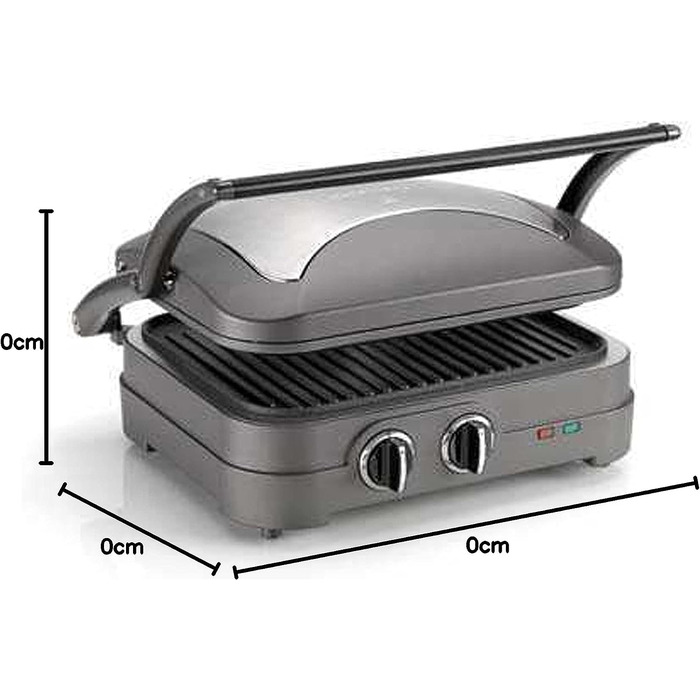 Гриль контактный Cuisinart Griddle&Grill 