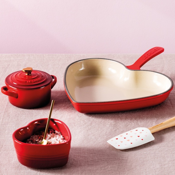 Набор из 2 форм для запекания 11 см Cerise Heart Le Creuset