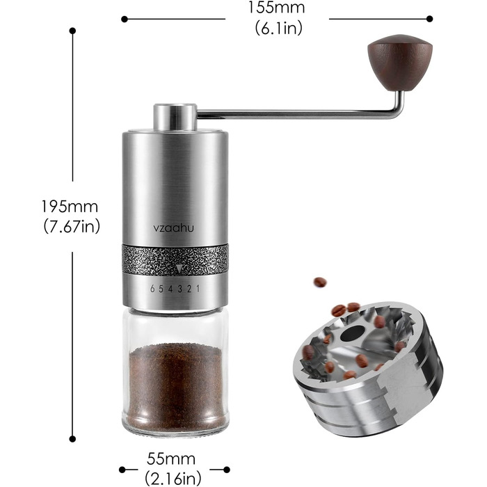 Ручная кофемолка vzaahu