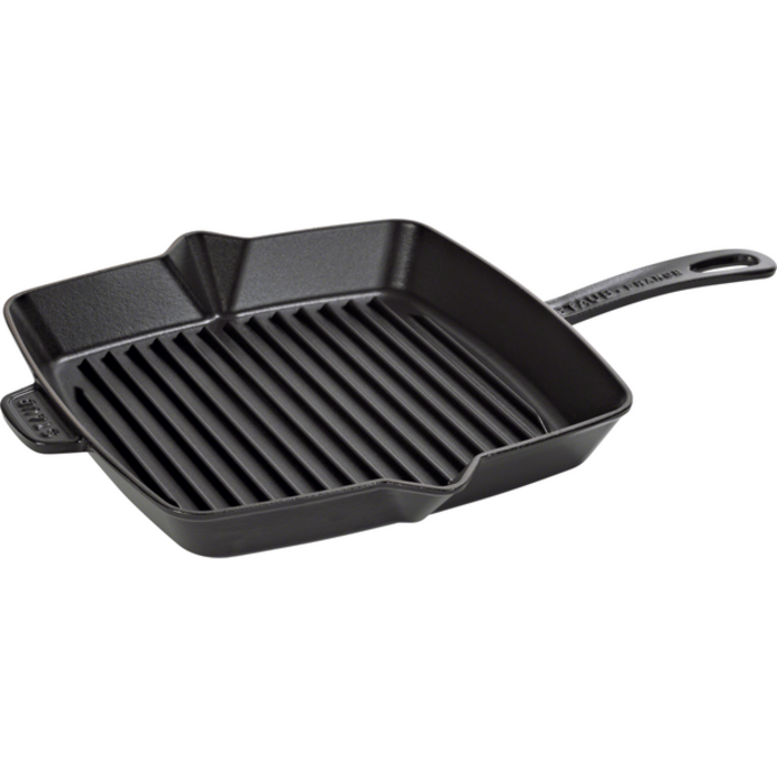 Сковорода гриль квадратная 30 см Black Staub