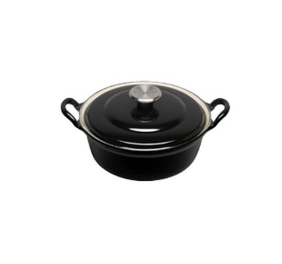 Гусятница / жаровня 28 см, черный Le Creuset