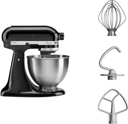 Кухонный комбайн 4.3 л 275 Вт, 10 скоростей, черный KitchenAid