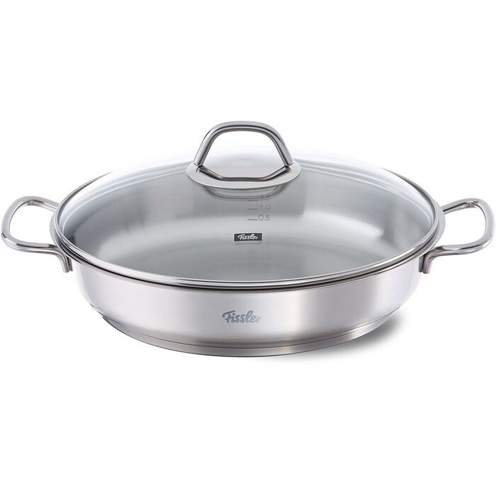 Сковорода сервировочная с крышкой 28 см Original-profi Collection Fissler