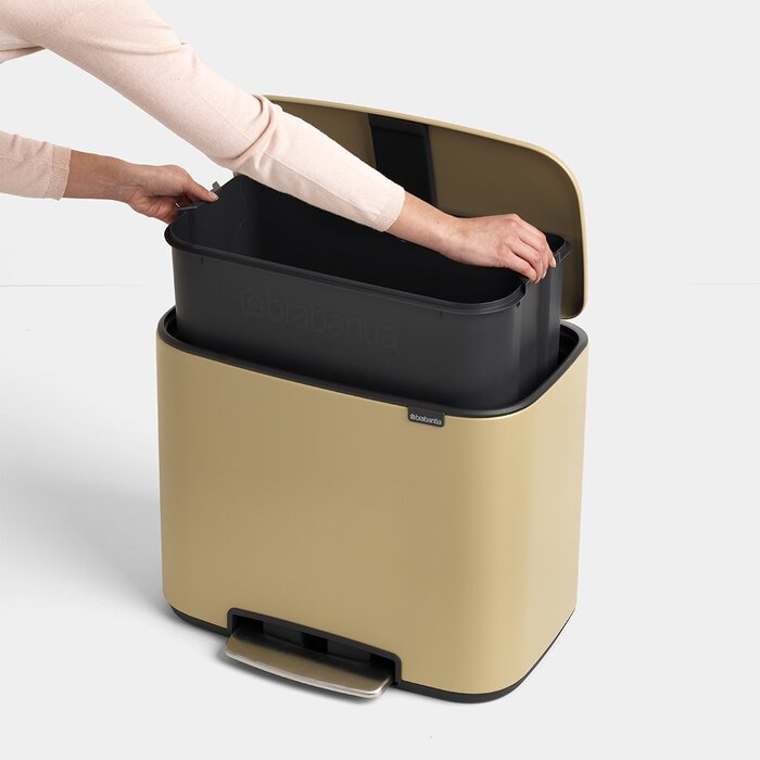 Мусорный бак с педалью, 36 л золотой Pedal Bin Bo Brabantia