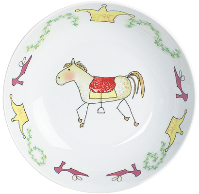 Тарелка для супа детская 18 см Kiddie Tableware Fairy-Tale Princess Kahla