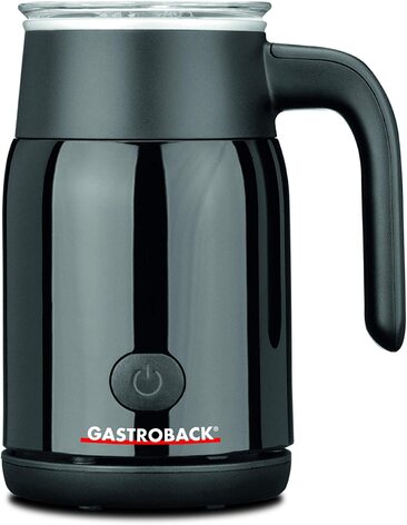 Вспениватель молока Gastroback 42326 Latte Magic / 500 Вт / 250 мл / пластик / черный