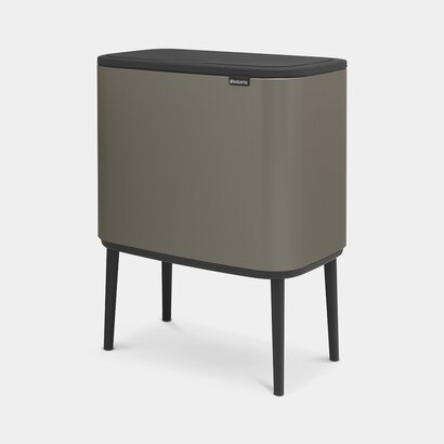 Мусорный бак 3х11 л платиновый Bo Touch Bin Brabantia