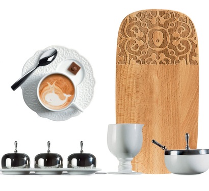 Коллекция Dressed in wood от Alessi