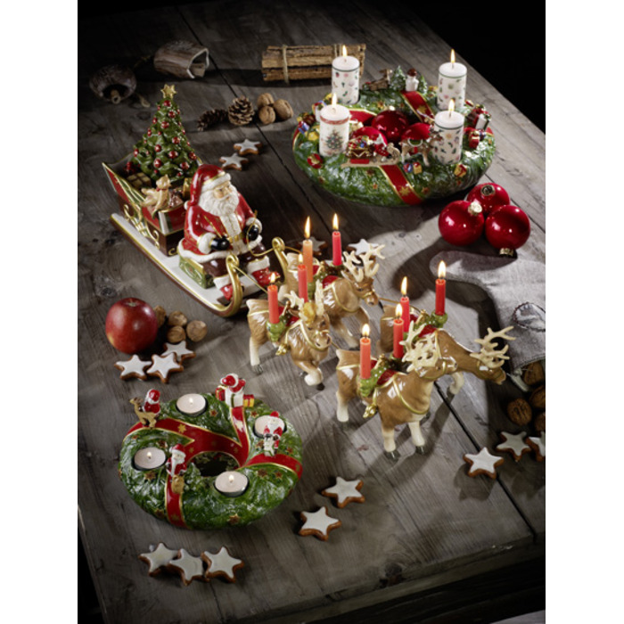 Декорация новогодняя 'Олени Санта-Клауса' Christmas Toys Memory Villeroy & Boch