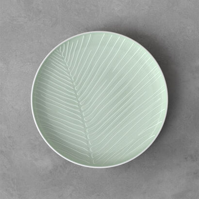 Тарелка 24 х 3 см светло-зелёная Leaf It's my match Villeroy & Boch