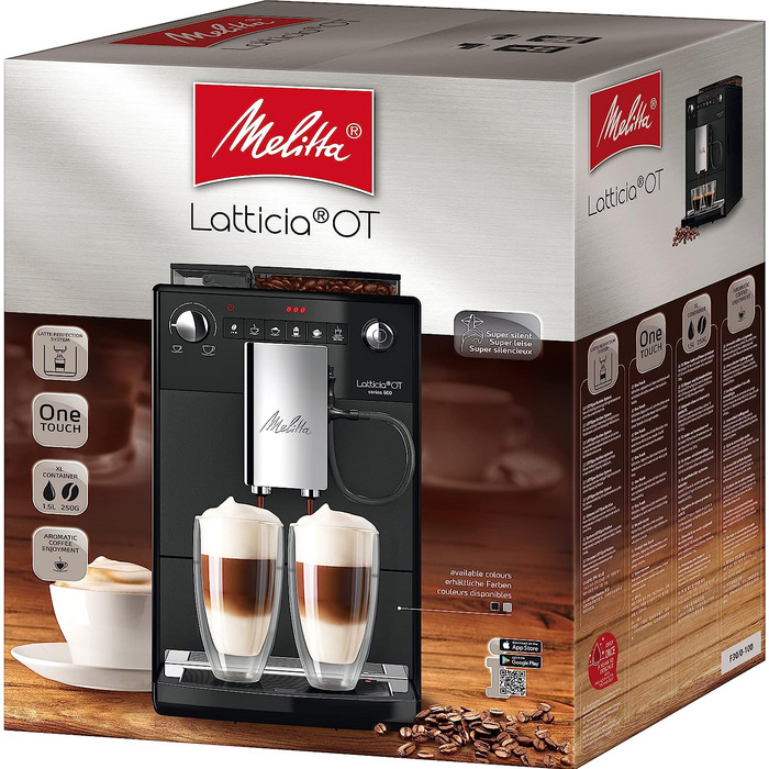 Кофемашина на 2 чашки, матово-черная Ot F300-100 Melitta