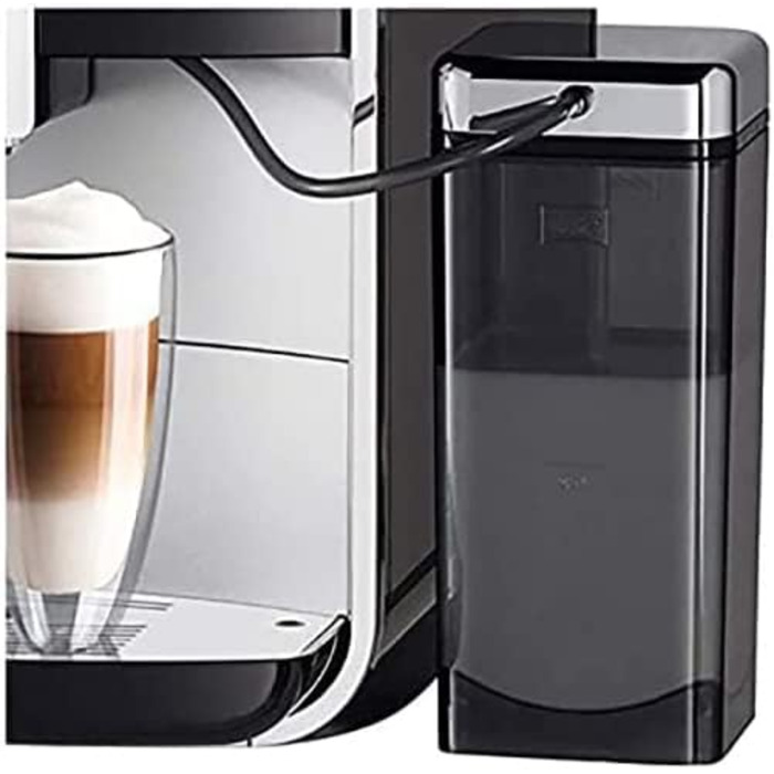 Кофемашина на 2 чашки со вспенивателем молока Caffeo Barista TS Smart F850-101 Melitta