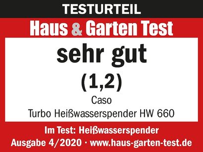 Диспенсер для горячей воды HW660 Turbo CASO