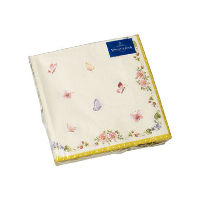 Салфетки бумажные 25 х 25 см, бабочки Spring Fantasy Villeroy & Boch