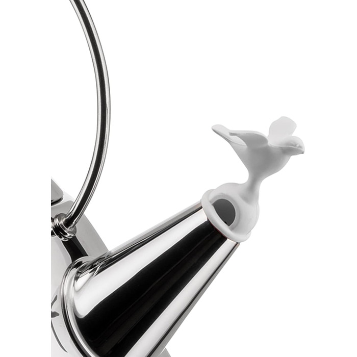 Чайник электрический 1,5 л белый/металлик Electric kettle Alessi