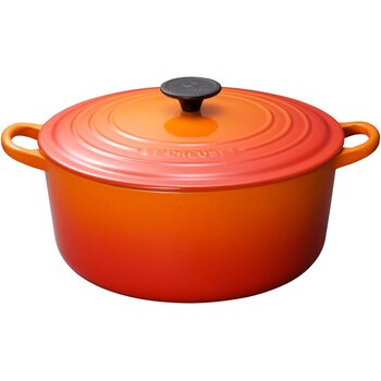 Кастрюля / жаровня 24 см, оранжевый Le Creuset 