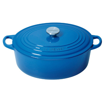 Гусятница / жаровня 27 см, синий Le Creuset 