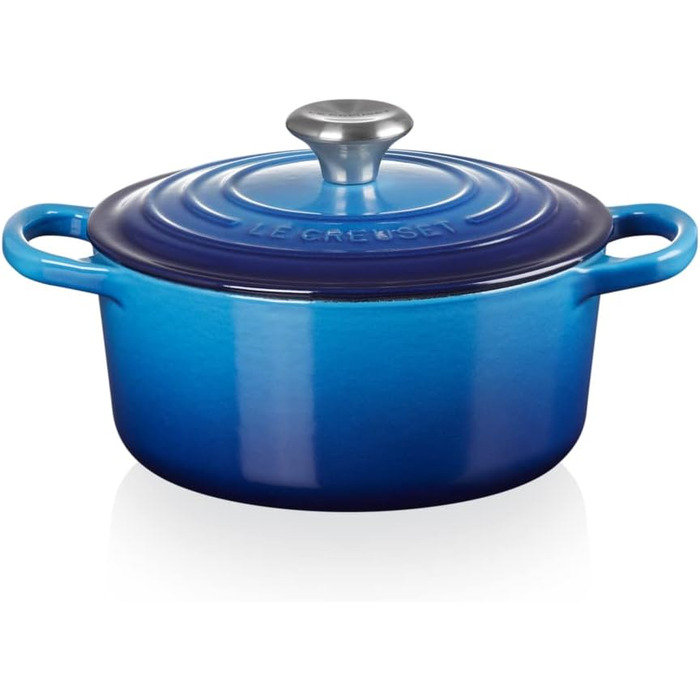 Кастрюля чугунная 1,8 л Azure Le Creuset