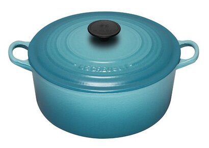 Кастрюля / жаровня 18 см, бирюзовый Le Creuset