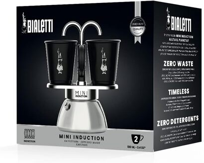 Кофеварка для эспрессо на 2 чашки Mini Express Bialetti