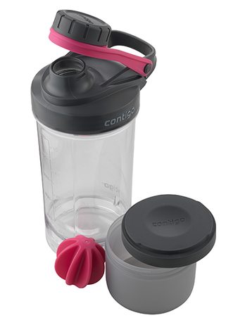 Шейкер розовый 0,65 л Shake & Go Fit Contigo