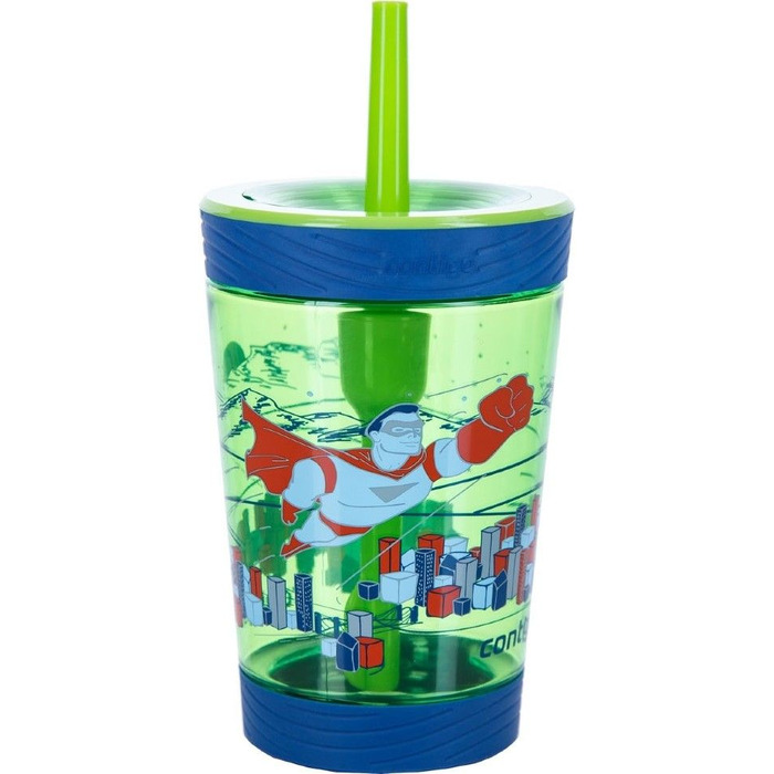 Стакан детский с трубочкой 0,42 л Spill Proof Tumbler Contigo