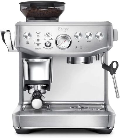 Профессиональная кофемашина с кофемолкой, матовая сталь Barista Express Impress SES876 Sage