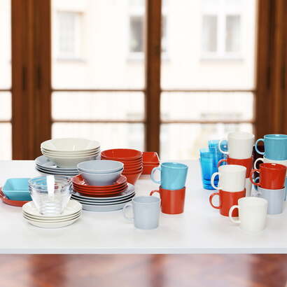 Тарелка Ø 17 см голубая Teema Iittala