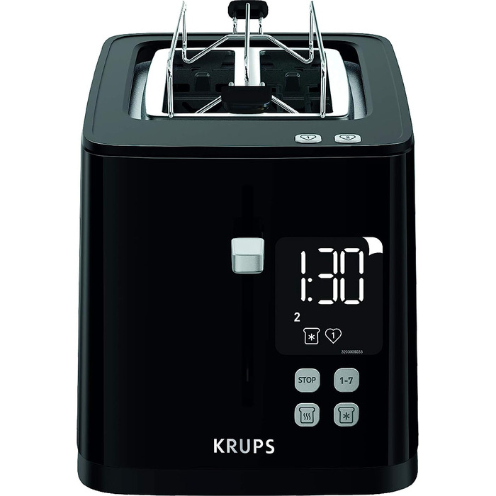 Тостер на 2 ломтика, 7 уровней Smart'n Light KH6418 Krups, электрочайник BW2441 Pro Aroma Krups