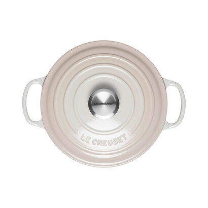 Кастрюля/жаровня 26 см Meringue Le Creuset