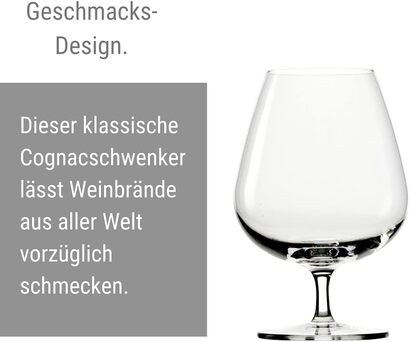 Набор бокалов для коньяка 6 шт. 610 мл, Grandezza Stölzle Lausitz 
