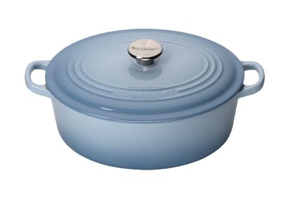 Гусятница / жаровня 31 см, голубой Le Creuset