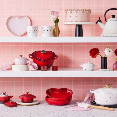 Блюдо сервировочное глубокое 30 см Cerise Heart Le Creuset