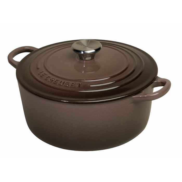 Кастрюля / жаровня 22 см, коричневый Le Creuset