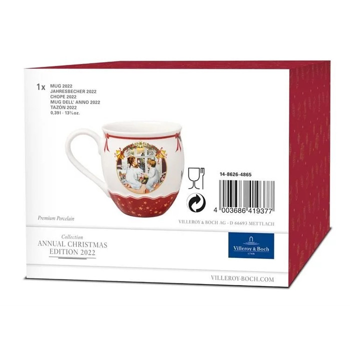 Кружка 0,39 л Annual Christmas Edition 2022 Villeroy & Boch