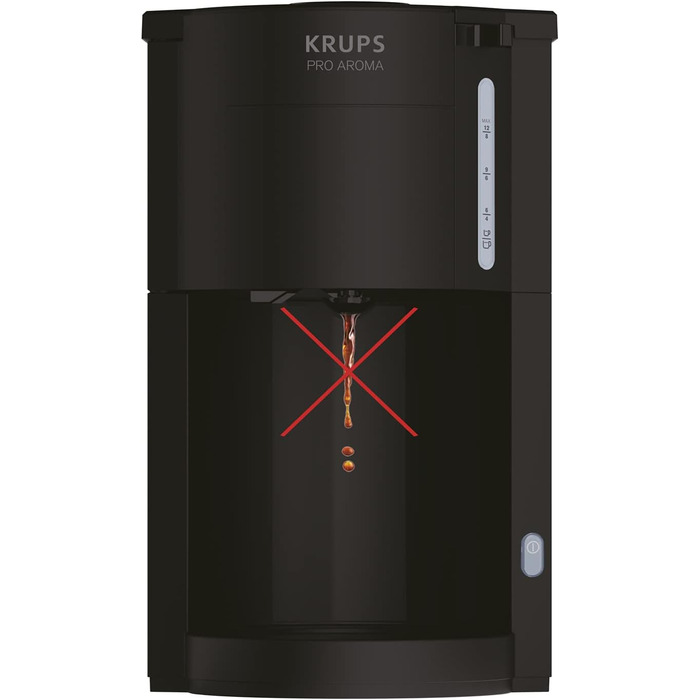 Кофеварка 1 л 800 Вт, черная ProAroma KM303810 Krups