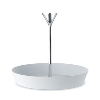 Фруктовница 29,5х27х29,5 см белая Tutti frutti Alessi